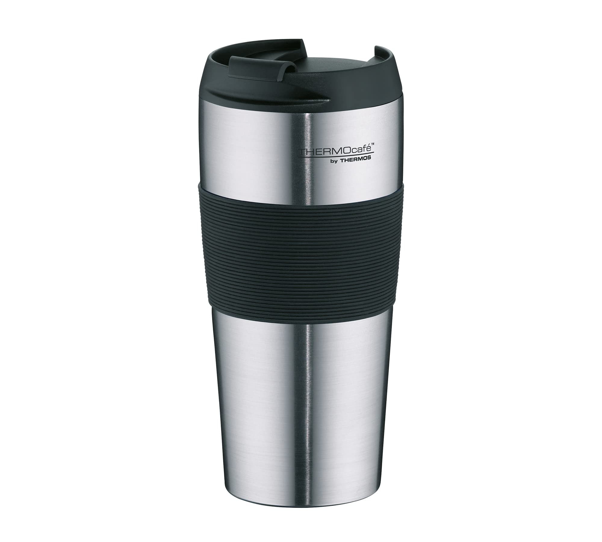 Thermos ThermoCafé 4056.205.040 Thermal Insulated Drinking Cup Thermopro, 0,4 L, Stainless Steel, Matt