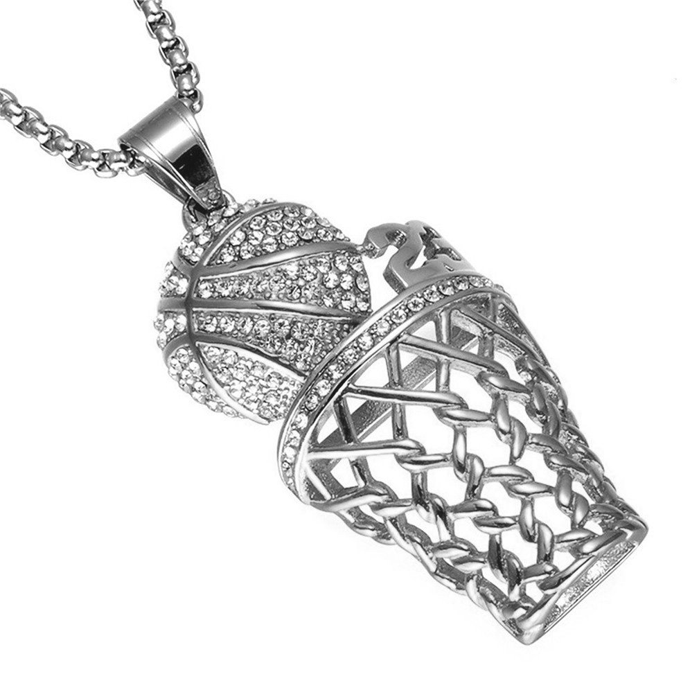 Buy SINLEO Men's Hiphop Iced Out 