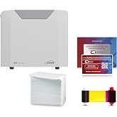 Bodno Seaory S25 Single Sided ID Card Printer &amp; Complete Supplies Package ID Software - Bronze Edition