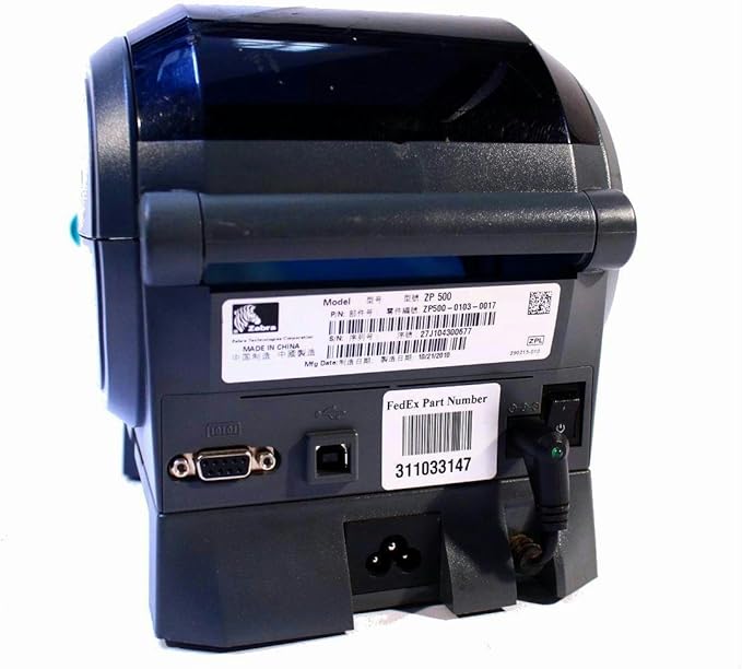 ztc zp 500 driver fedex