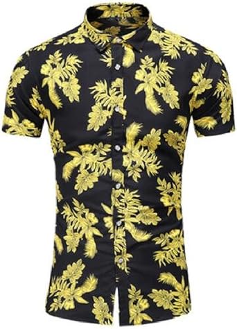 slim fit hawaiian shirts amazon