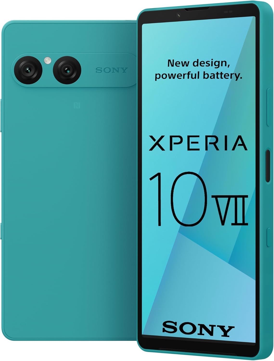 Sony Xperia 10 VII XQ-FE72 128GB 8GB Dual SIM Factory Unlocked GSM Smartphone, 5G 6.1" 120Hz OLED Display, 50MP Camera - International Version (Turquoise Green)