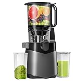 Cold Press Juicer,5.8" Extra Large Feed Chute Fit