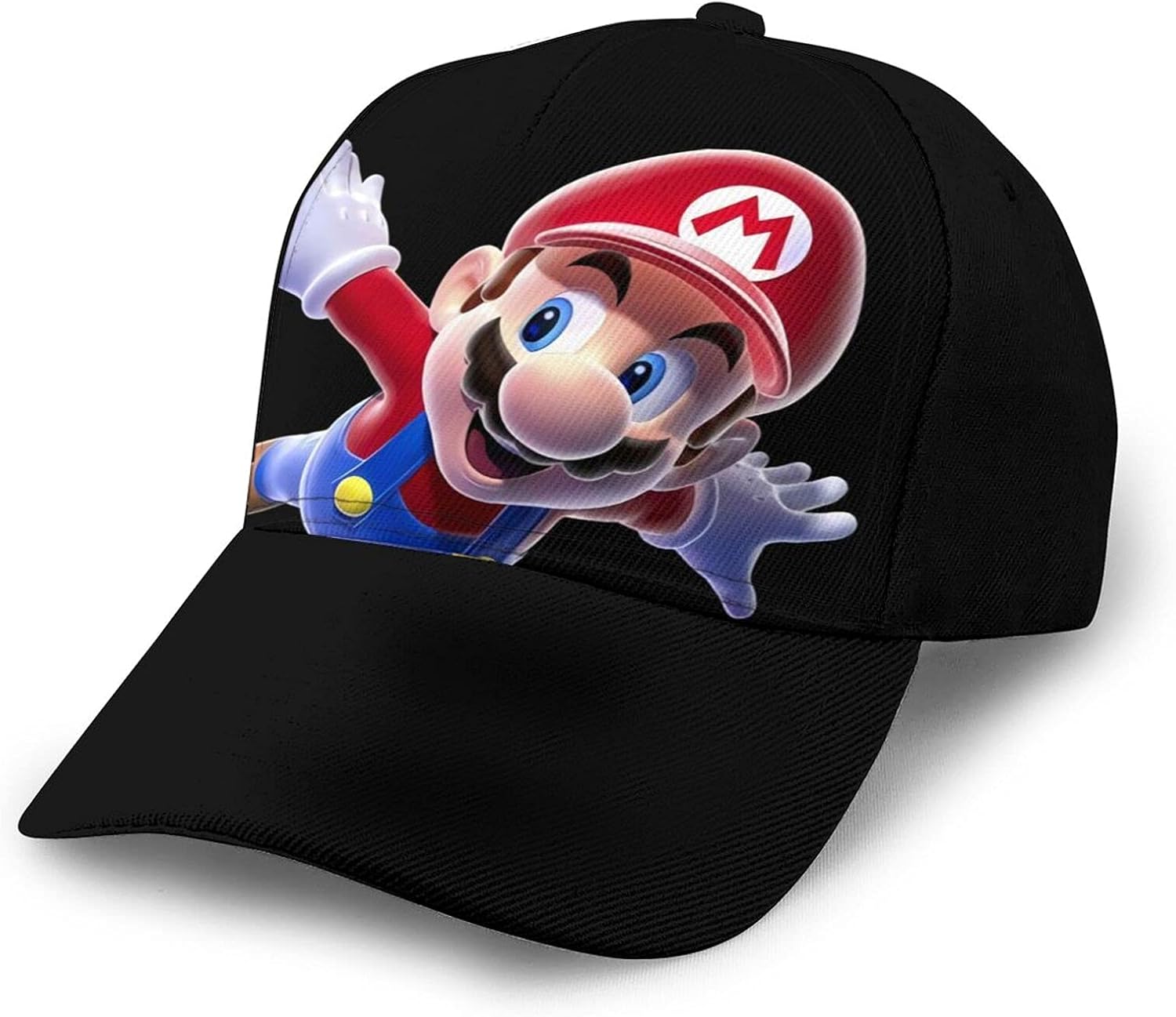 Yoohome Super MarioParty Hiphop Hats Baseball Caps Snapback Hats Cotton Light Weight Sun Hat
