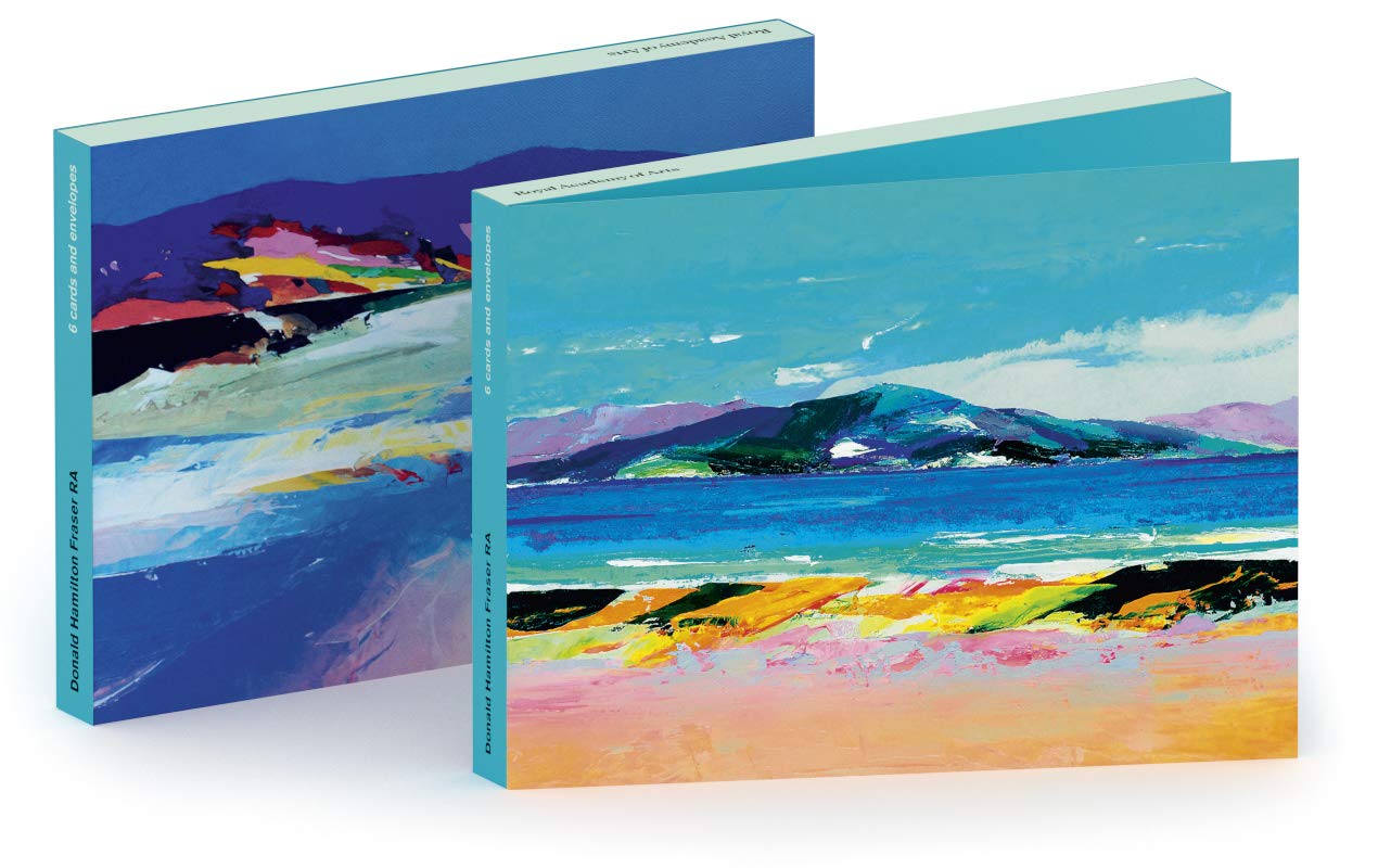 Royal Academy of Arts Donald Hamilton Fraser Landscapes Set of 6 Art Greeting Cards (17 x 12 cm)
