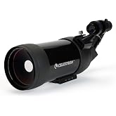 Celestron C90 Maksutov Spotting Scope for Birding, Target Shooting | Ultra-Compact Spotting Scope, Perfect for Long-Range, Visual &amp; Digiscoping Ready, High-Contrast Views, Accepts 1.25" Eyepiece
