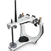BA BIO.Art A7 Plus Dental Lab Semi-Adjustable Articulator, Sold by JMU | With Standard Facebow, Made in Brazil
