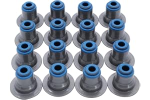 16 pcs/set SHLPDFM Viton Valve Seals .313" X 500" Metal Clad 4.8 5.3 5.7 6.0 Gm Top Hat Fits all LS engines LS1, LS2, LS4, LS6 with single valve springs