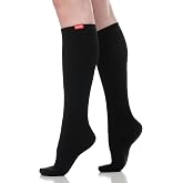 VIM &amp; VIGR 15-20 mmHg Cotton Graduated Compression Socks | Knee high compression stockings for women &amp; men. Everyday support made for nurses, travel, flying &amp; swelling relief.
