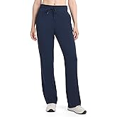 Danskin Womens Sandwashed Straight Leg Sweatpants