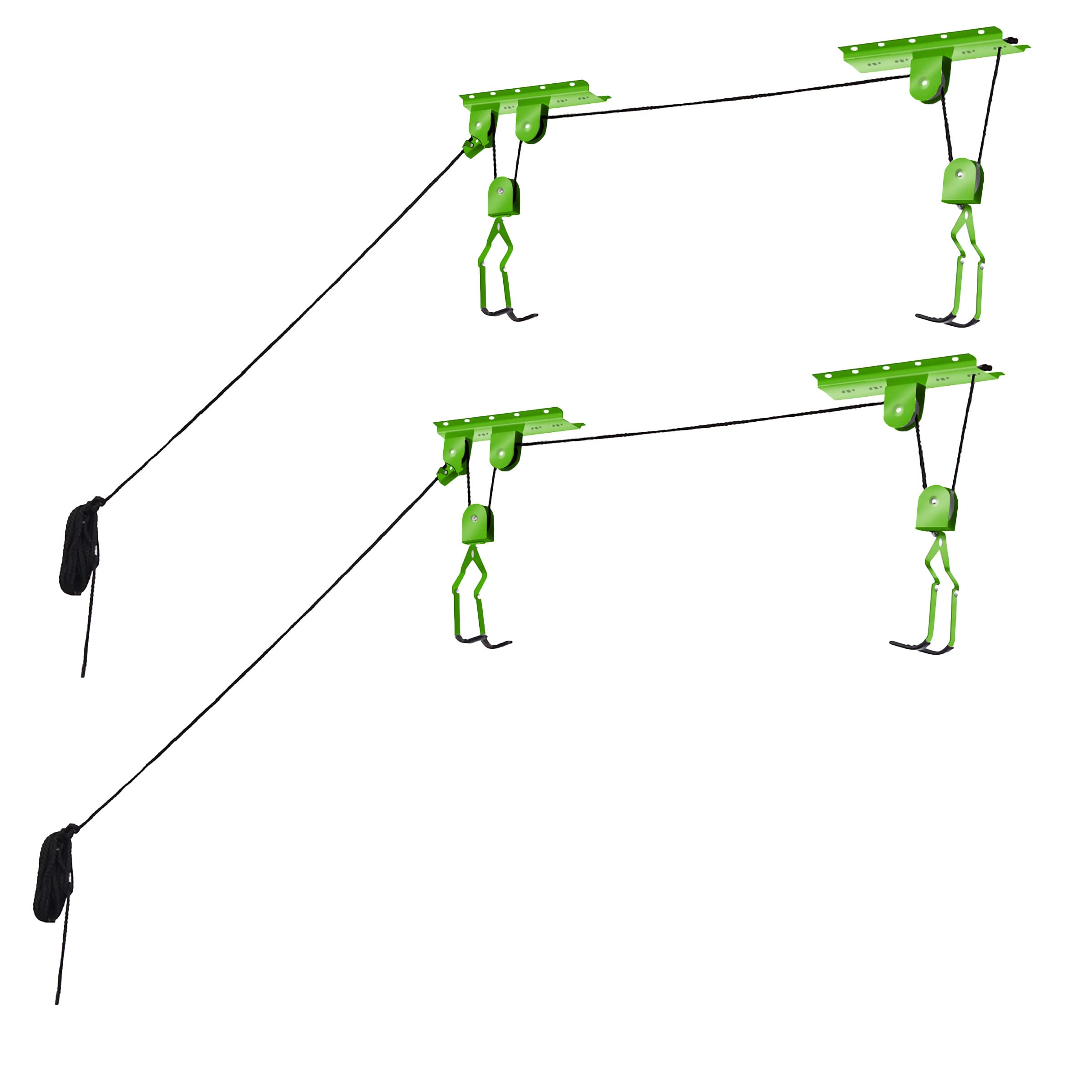 Bike Lane 2011 Bicycle Storage Lift Bike Hoist 100LB Capacity Heavy Duty 2 Pack