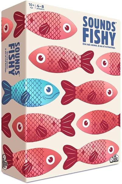 Big Potato Sounds Fishy Card Game – Fast-Thinking Bluffing Family Game