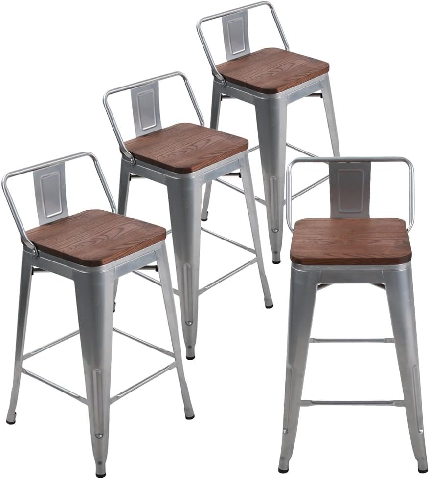 Best metal bar stool with back
