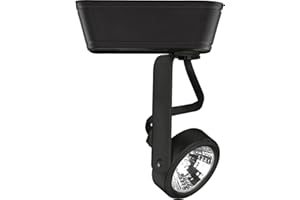 WAC Lighting, HT-180 Low Voltage Track Head 50W in Black for L Track
