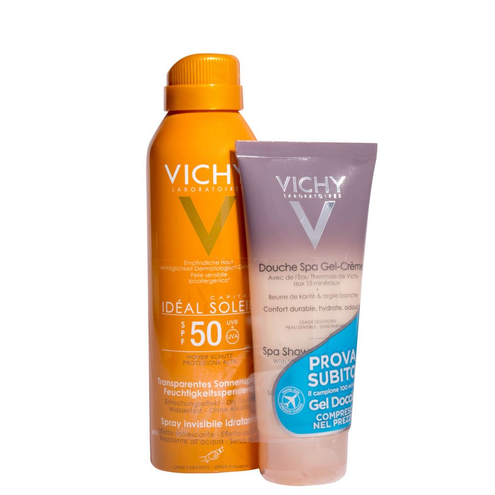 VICHYIdeal Soleil Spray Spf50 with Shower Gel - 1 unit