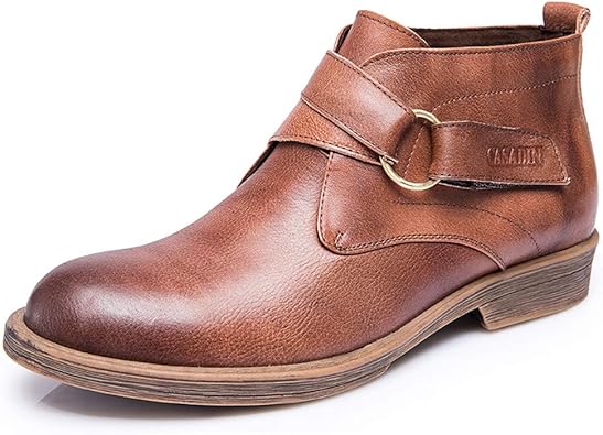 欲望 肩をすくめる 煙 本 革 ブーツ メンズ Coerusensor Jp