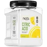 Roots Circle All-Natural Citric Acid | 1 Pack - 1.87 Pounds | Kosher for Passover | Food-Grade Flavor Enhancer, Household Cle