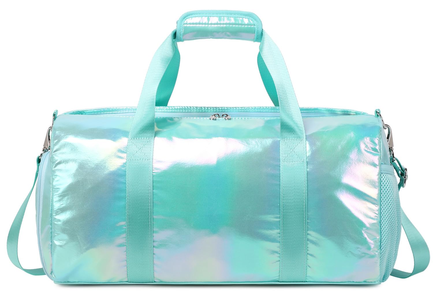 Dance Bag for Girls - Ballet, Sports, Gymnastic Duffle With Shoe Compartment and Wet Pocket - Kids Travel Bag for Sleepover