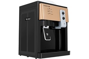 Mini Water Cooler Top Loading Countertop Water Cooler Dispenser, Hot & Cold and Room Temperature Water, 5 Gallon Freestanding