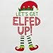 DII Christmas Tea Towels Decorative Kitchen Dish Towel Set, 18x28, Elfed Up, 2 Piece