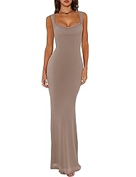REORIA Women's Summer Cowl Neck Mesh Sleeveless
