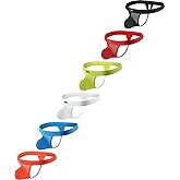 iKingsky Big Pouch G-string Underwear See Through Y-back Under Panties Sexy Low Rise Breathable Mens Thong