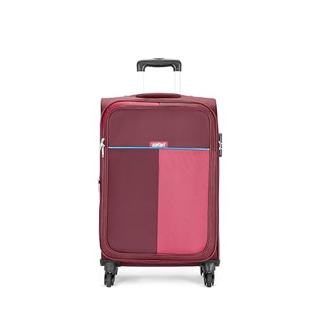 Safari Duo 4W 78 cm Red Softsided Check-in Luggage