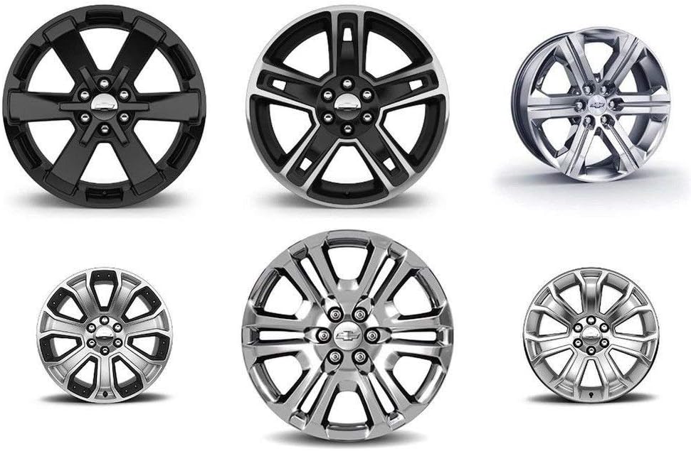 Autocaps Gosweet CV075 4X Brand NEW Four Pieces Chrome Wheel Center Hub Cap for Chevy 2005-2013 Chevrolet 3.25" Chrome Center Caps For 18" 20" 22" Wheels 9596403 US Fast Shipment: Automotive