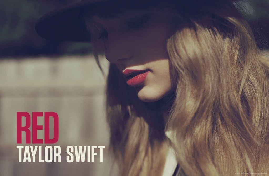 BrownTrout Taylor Swift Red Tour Music Poster 34x22