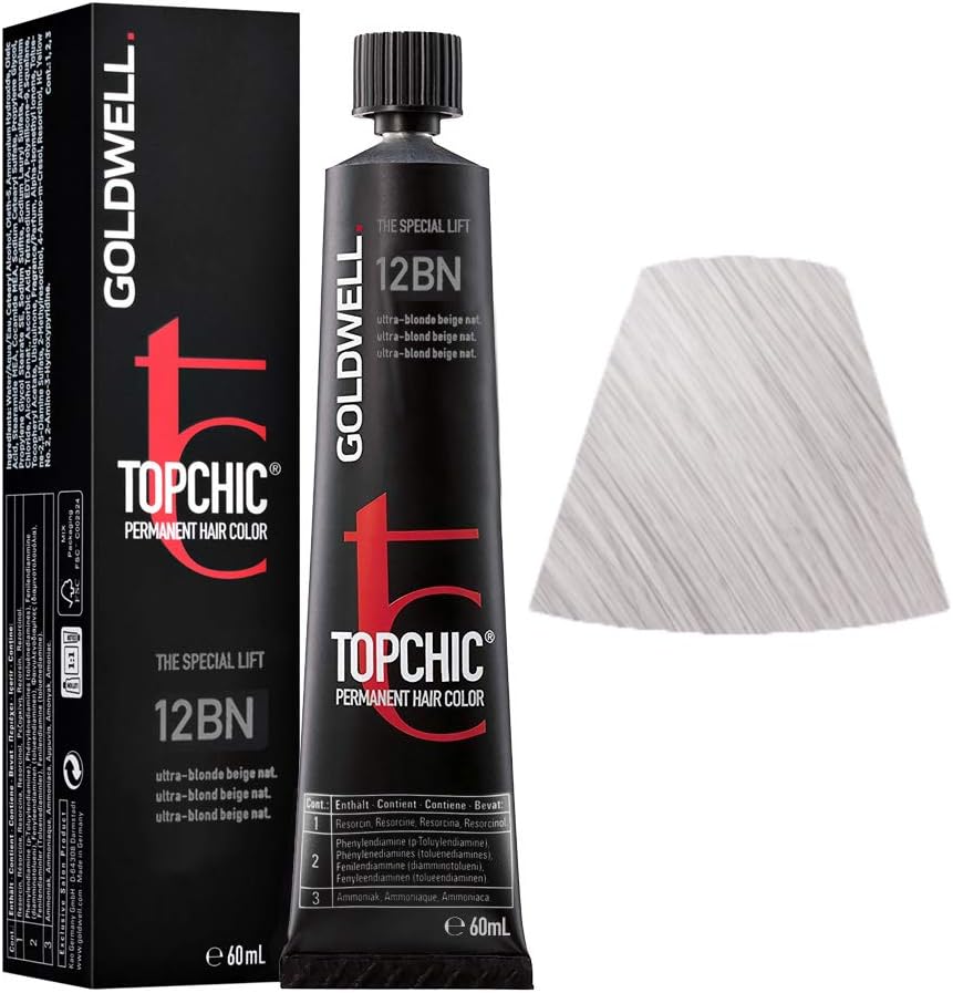 Goldwell Topchic 12BN Hair Colour Permanent Blonde Beige Natural