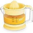 Dash Citrus Juicer Extractor: Compact Juicer for Healthy Juice, Oranges, Lemons, Limes, Grapefruit & other Citrus Fruit with Easy Pour Spout + 32 oz Pitcher - Pale Yellow