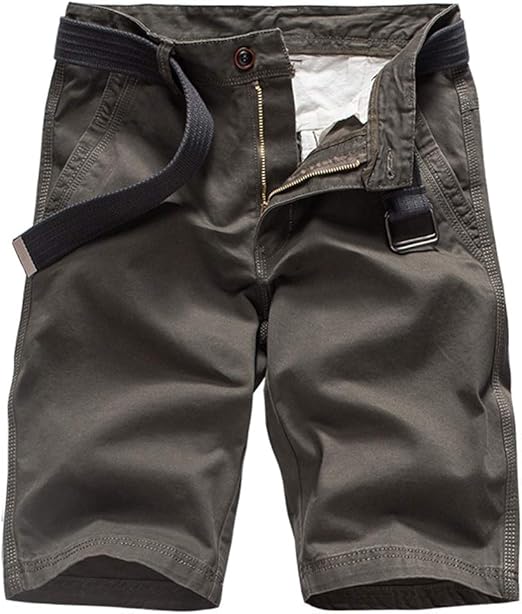 Allthemen Mens Shorts Knee Length Multi Pockets Casual Outdoor