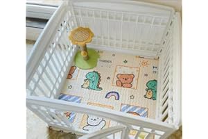 Dog Pee Pads Puppy Pads, [PLAYPEN NOT Included!!] Reusable Pet Training Pads,Large Dog Pee Pad,Waterproof Pet Pads for Dog Be