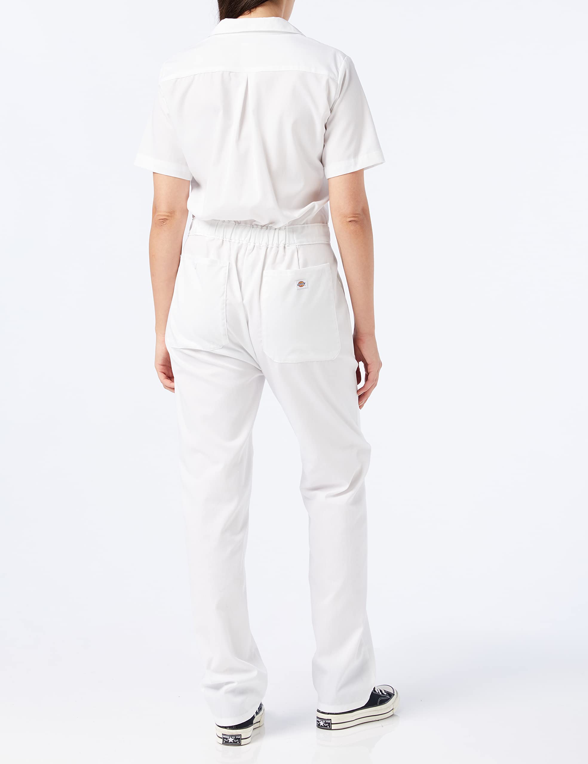 Dickies Women's Short Sleeve Flex Coverall Dark Navy Large for sale