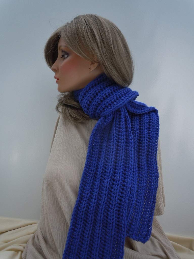 cobalt scarf