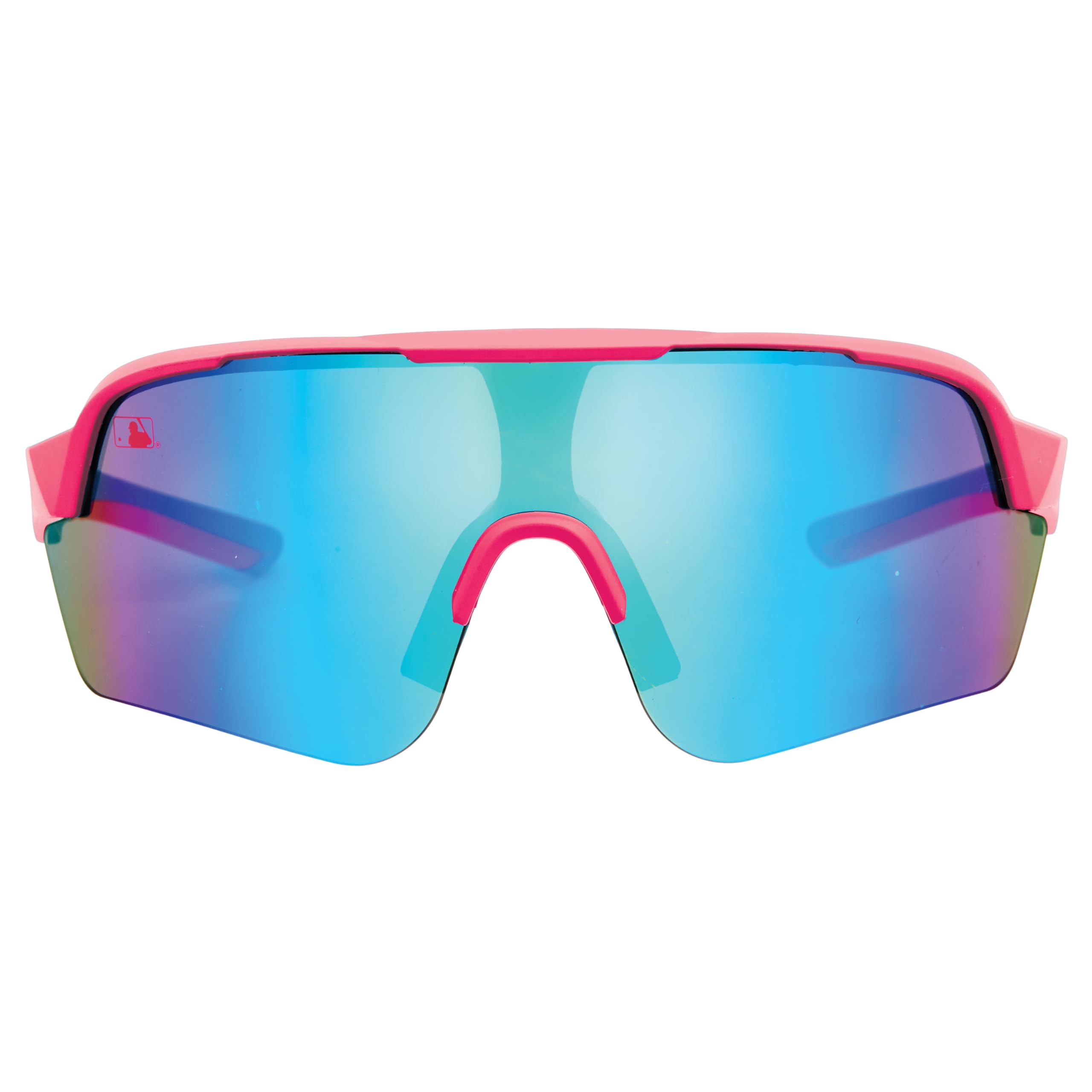 Franklin Sports MLB Baseball Pro Sunglasses - Baseball + Softball Shades for Kids + Adults - Lightweight Sports Glasses for UV Protection - All Sport Sunglasses with Carry Case - Cotton Candy Image