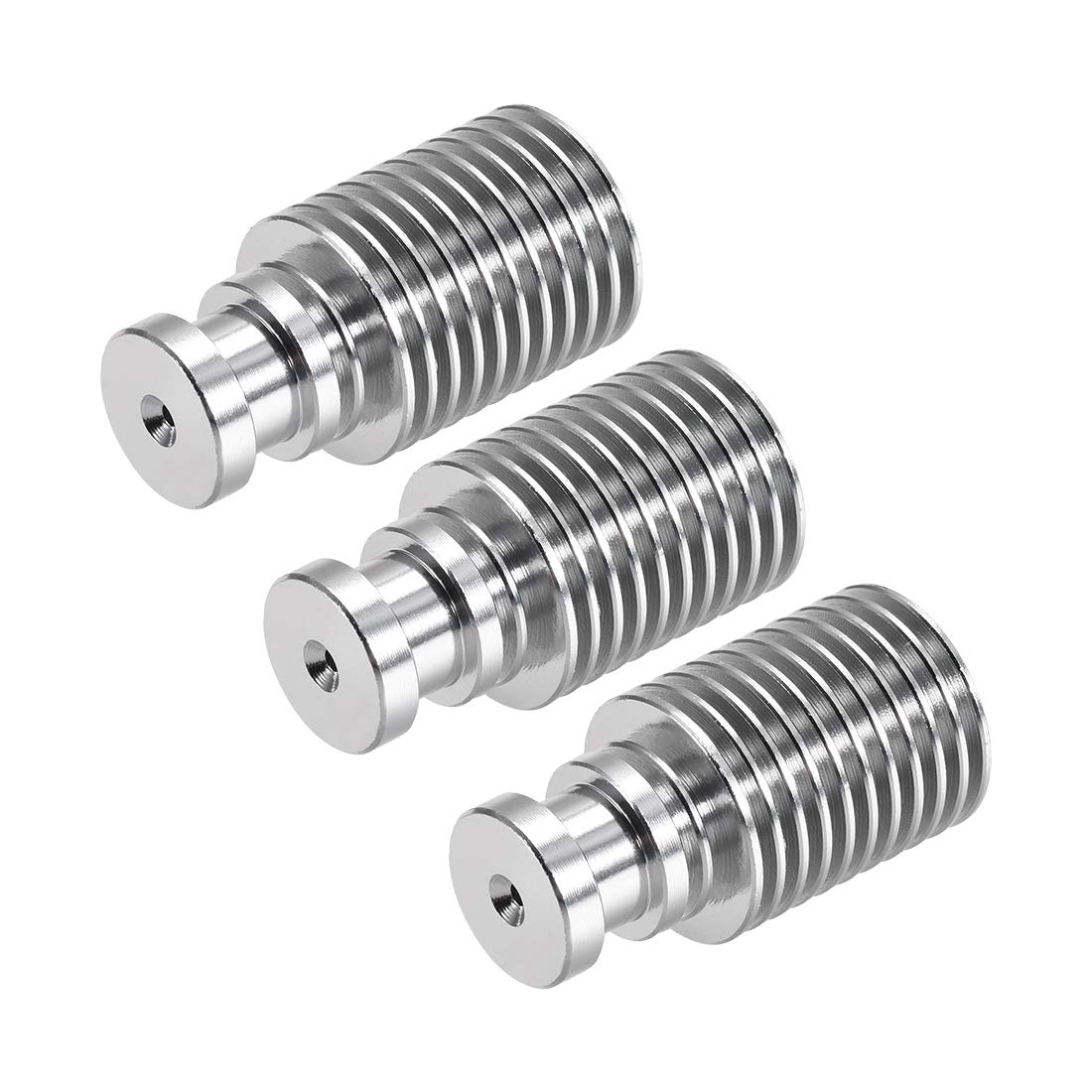 sourcing map Heatsink for 3D Printer, M6 Fit for V6 Filament 1.75mm 3pcs