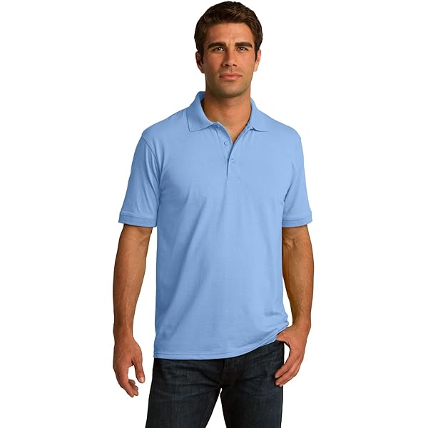 Tシャツ・カットソー BALLANTYNE SS25 SHORT SLEEVES POLO (B2W222 14C09 72500) Clothe Co. Mens Short Sleeve Jersey Knit Polo Shirt, Aquatic