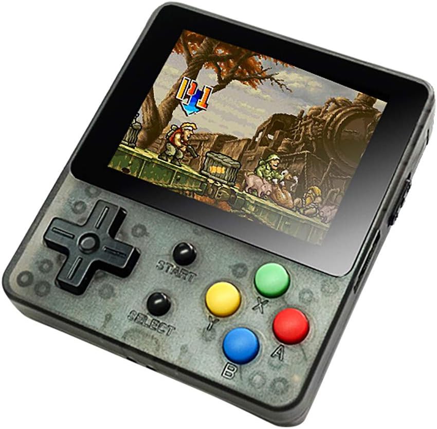 Solovley Handheld Game Console Kids Adults, LDK Game Screen by 2.6 Thumbs Mini Palm Pilot Nostalgia Console Children Retro Console Mini Family TV Video (Black)