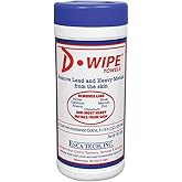 ESCA TECH INC D-Lead Lead Remover Wipes, 40 Count, Canister