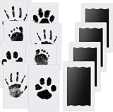 Nabance Inkless Hand & Footprint Kit 4 Pads 8 Cards Baby Pet Paw Print