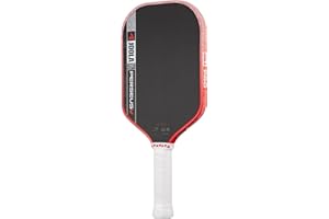JOOLA Pro V Pickleball Paddle - 14mm/16mm - Raw Carbon Fiber Textured Surface - Enhanced Frame & Propulsion Core, USAPA & UPA