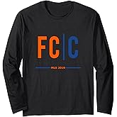 Cincinnati Soccer Orange & Blue 2019 Long Sleeve Men Women Long Sleeve T-Shirt