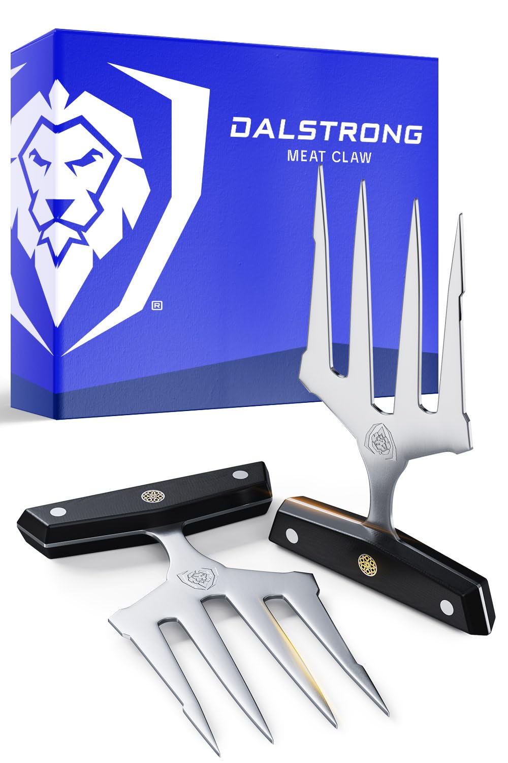 DALSTRONG Meat Shredding Claws - Multi-Use Shredding Tool - X2 - Premium HC Stainless Steel - G10 Handles - BBQ