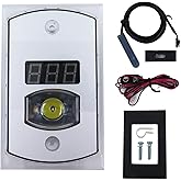 Compatible with Kason 1967-A3 Digital Thermometer with Dual Temperature Display -40&deg; to 104&deg;F Temperature Range Walk-in Cooler or Freezer