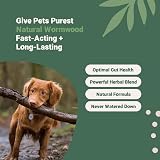 Pets Purest Natural Wormwood Drops for Pets 1000 Drops 8 Weeks+ view 3