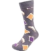 Urban Peacock Men's Crew Novelty Fun Socks - Multiple Themes