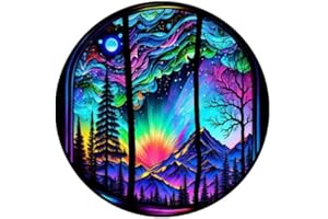 WUDWL Diamond Painting Kits for Adults - Aurora DIY 5D Diamond Art Kits Full Drill Diamond Dots Paintings with Diamonds Gem Art and Crafts Home Decor 12x12inch