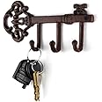 LULIND - Wall Mounted Rustic Key Holder (Vintage Cast Iron)