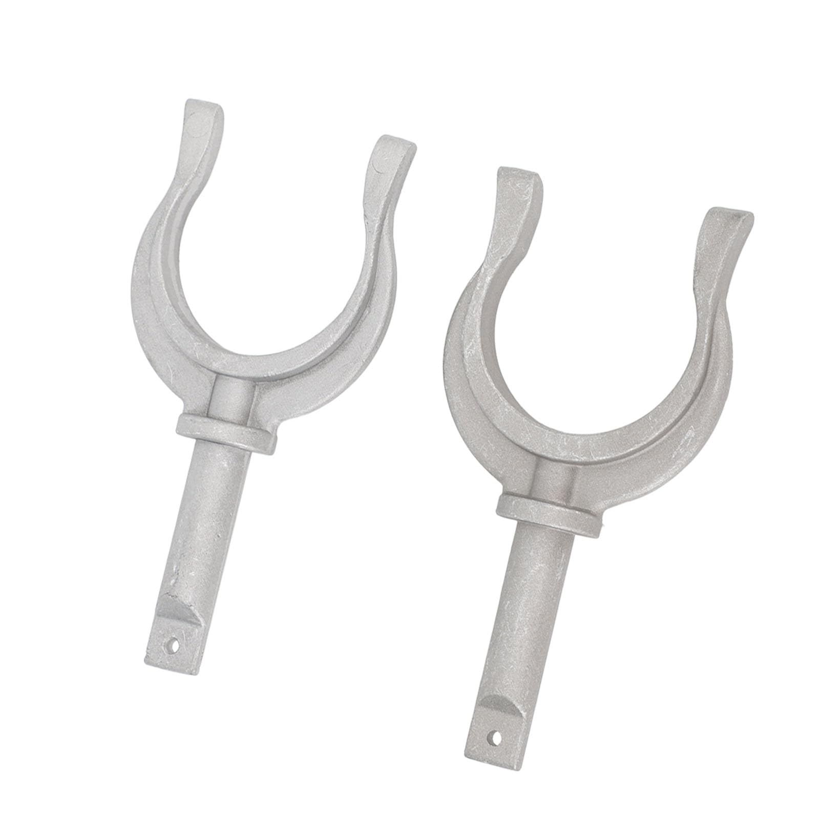 AOWINHIT 2 Pack Aluminum Side Mount Rowlock Oarlock Sockets for Boats Portable Marine Rowing Equipment, Yachting Gear, Watercraft Fishing Rod Bracket Accessories,Boat/Yacht Parts